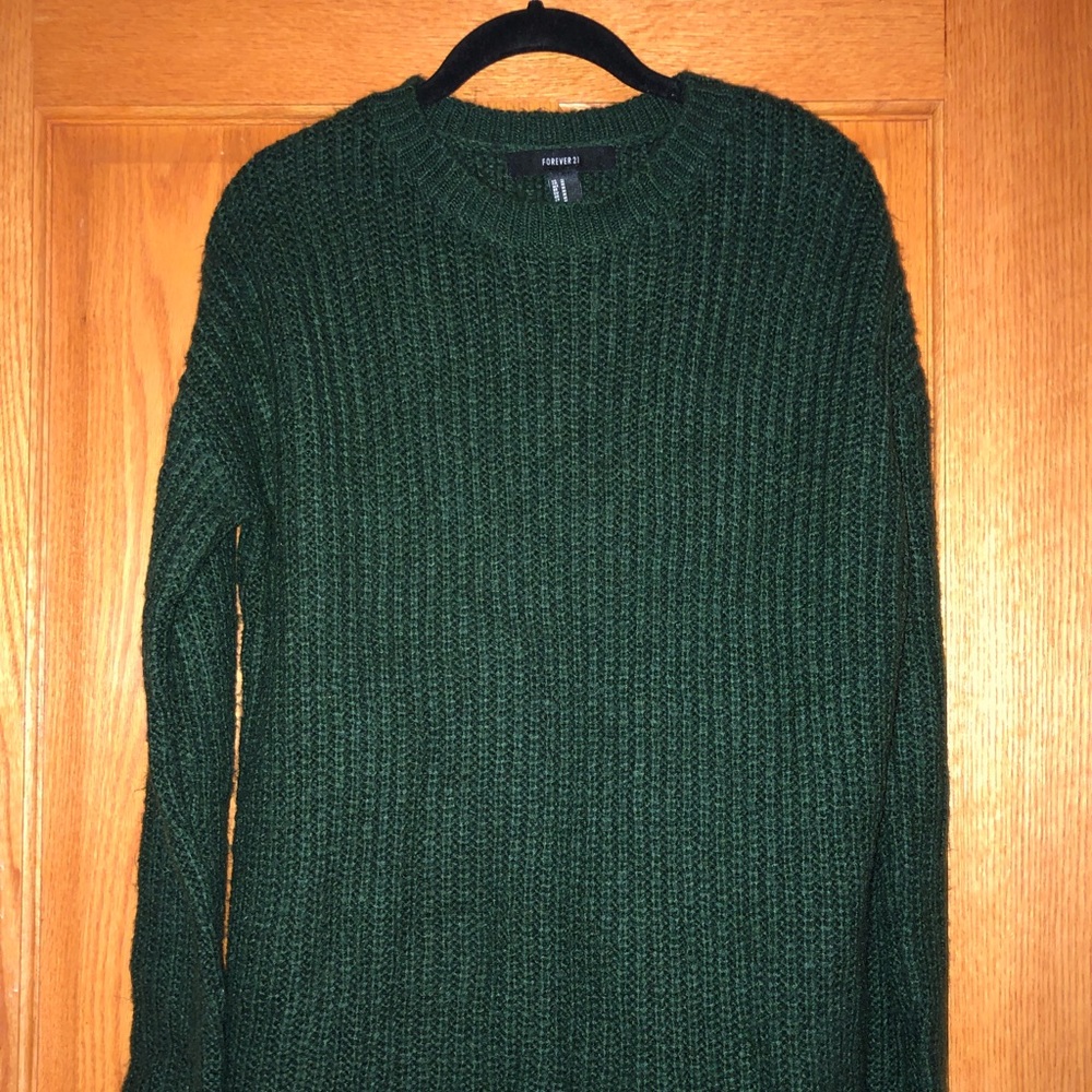 Green sweater